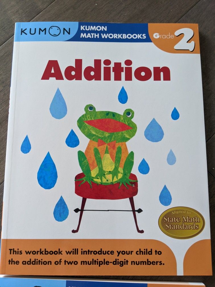 Kumon Addition And Substraction For Grade 2