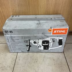 STIHL BT45 EARTH AUGER (BORING DRILL).