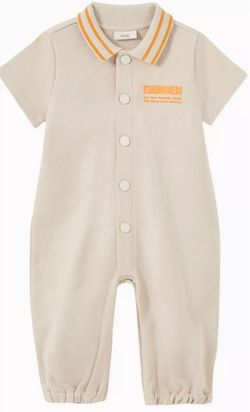 Fendiness Polo Playsuit Fendi jumpsuit one piece unisex onesies ff logo romper