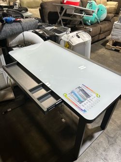 Tresanti Aurora 47” Adjustable Height Desk with LED Lighting