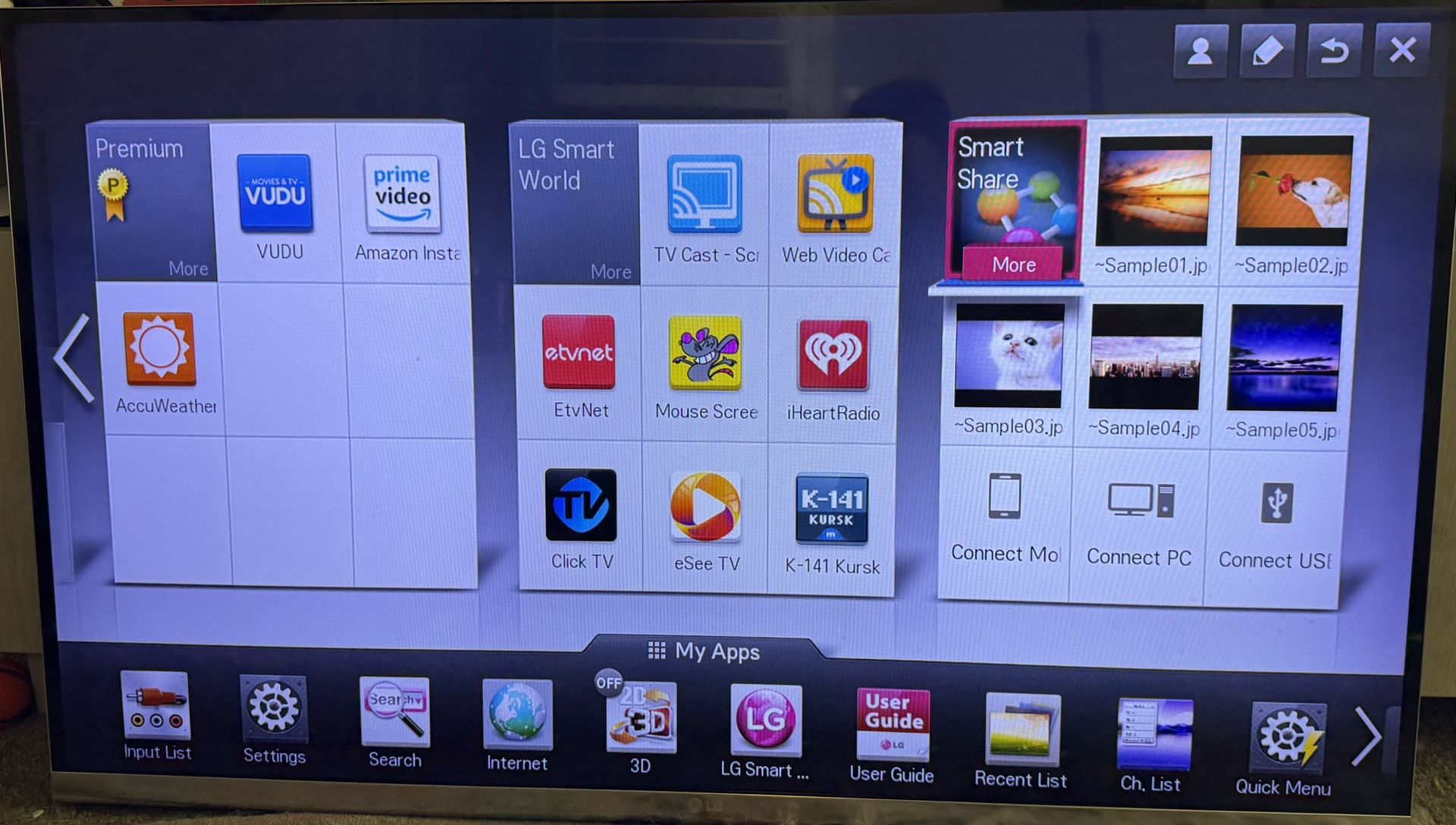 LG 3D 47 INCH TV 120HZ