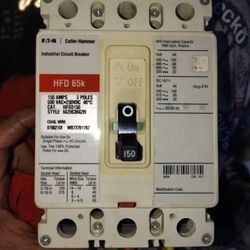 Breaker Hfd 65k 150 Amp