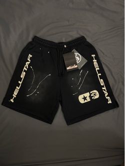 Black & White Hellstar shorts
