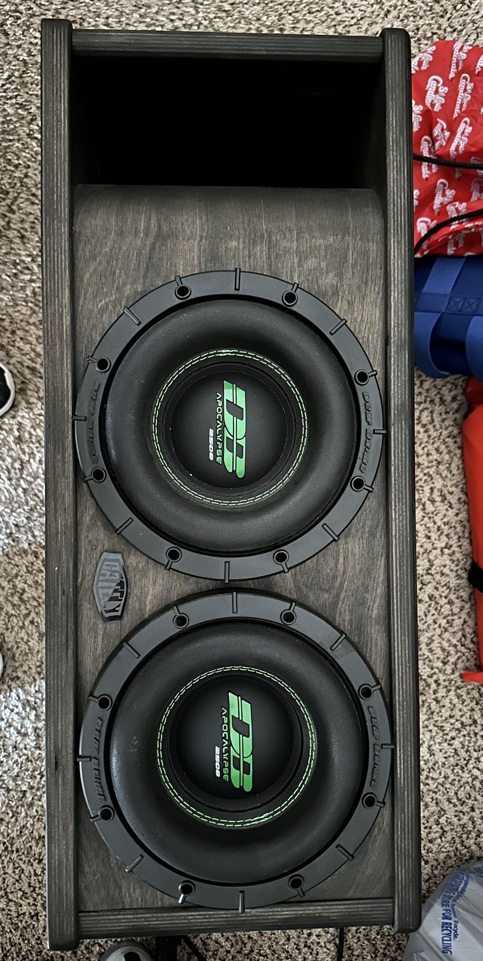 Deaf Bonce 8” Subwoofers With Gately Audio Box