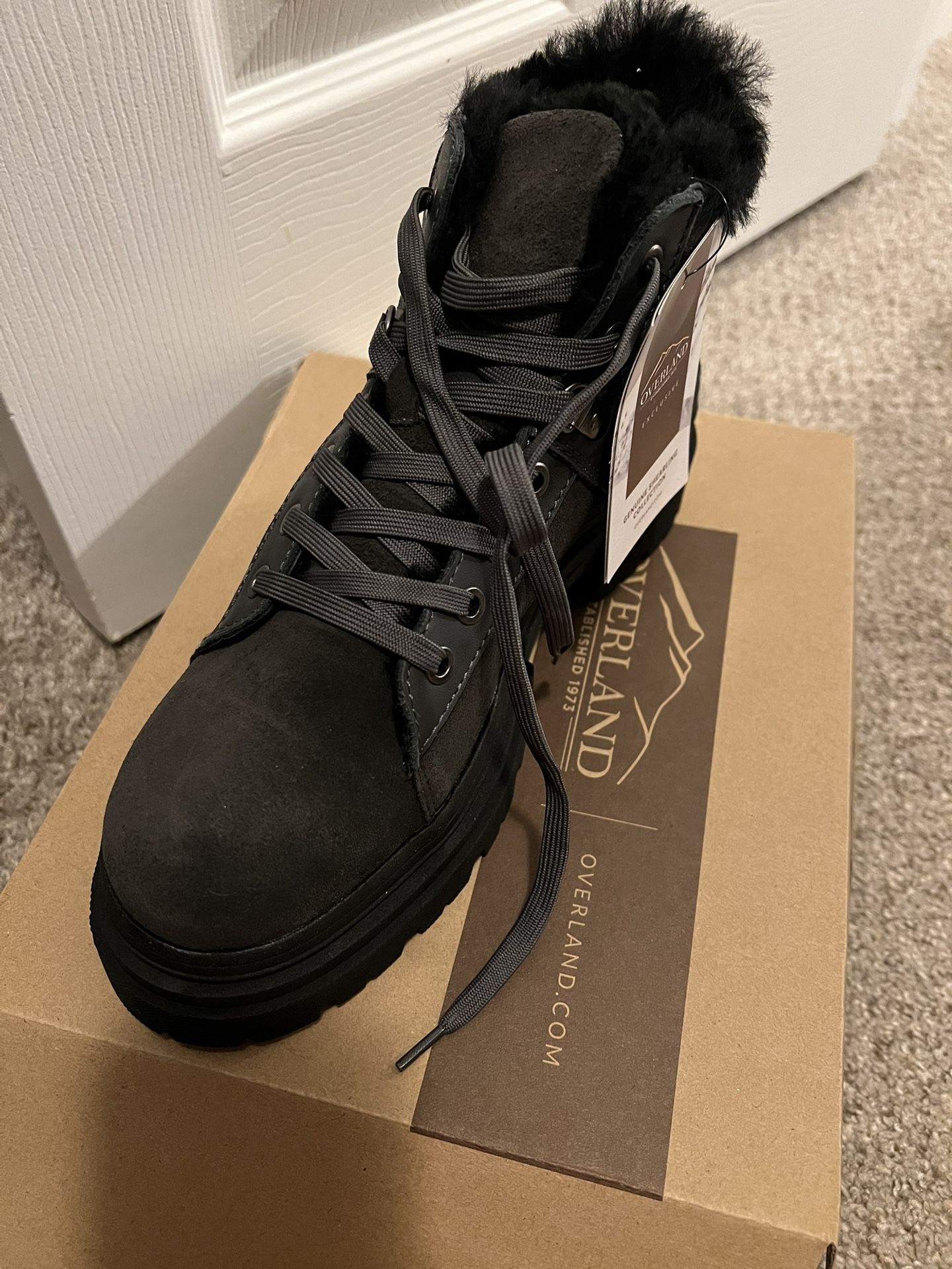 Outland Ronda Hiker/Hearling & Wool Women's Boots New