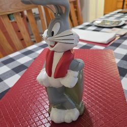 WARNER. BROS.  VINTAGE   BUGS  BUNNY   SOAP BOTTLE  9 IN. TALL