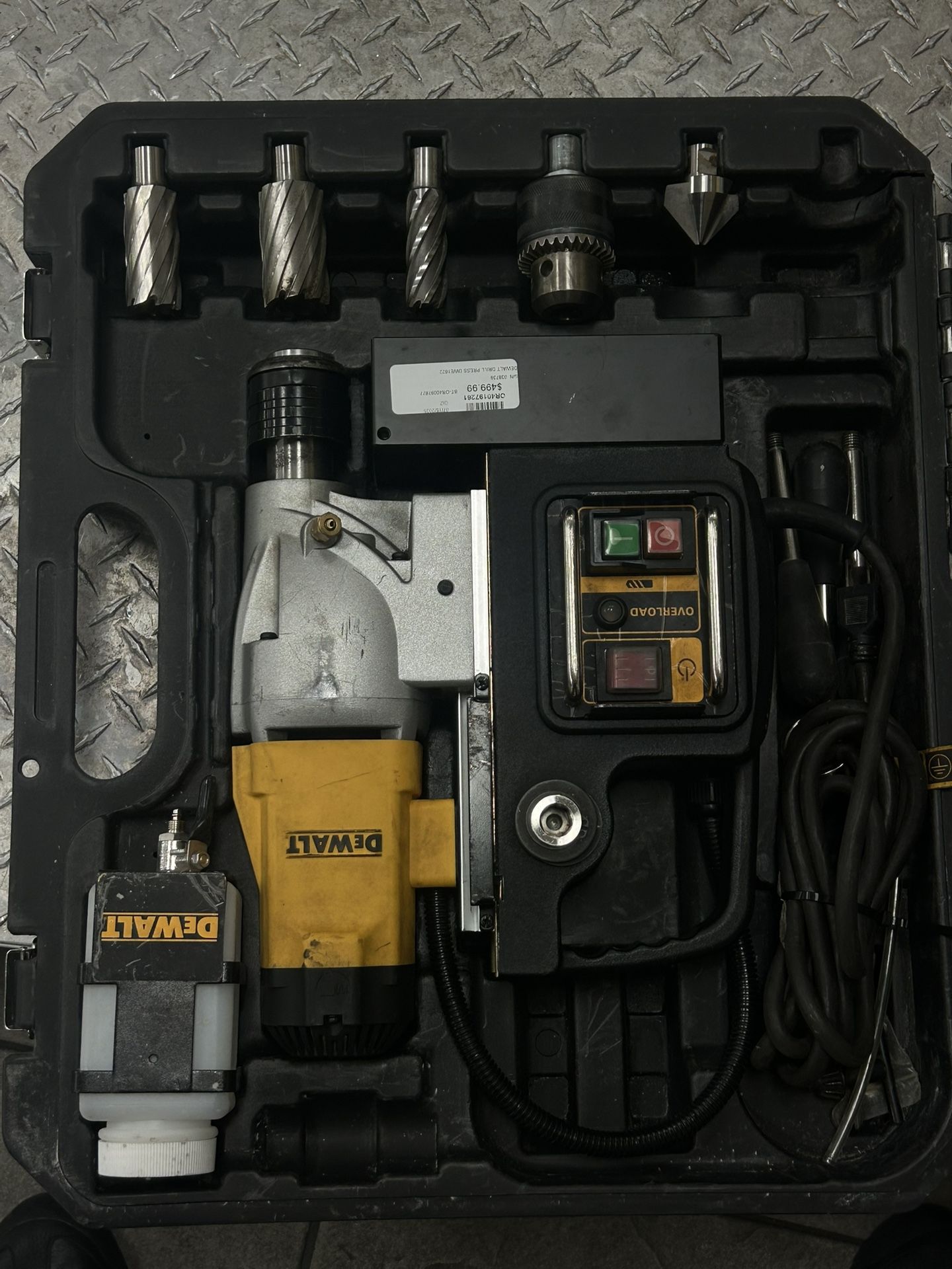 Dewalt 2-Speed Magnetic Drill Press 
