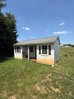 REPO 12x20 A-Frame Cabin – Side-Center Door, Open Interior