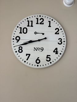 Clock wall decor
