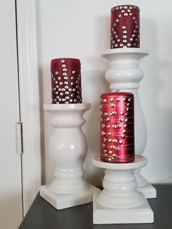 Decorative Candles and Ceramic Candle Pillars