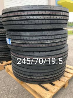 245/70/19.5 For Sale 4 New Tires LT 16ply We Service Motorcycle Tires