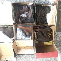 Industrial Work Steel toe Boots (Redwing  Justin Timberland)
