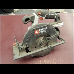 PORTER CABLE 20V CORDLESS CIRCULAR SAW 6-1/2" **TOOL ONLY** LITHIUM PCC660
