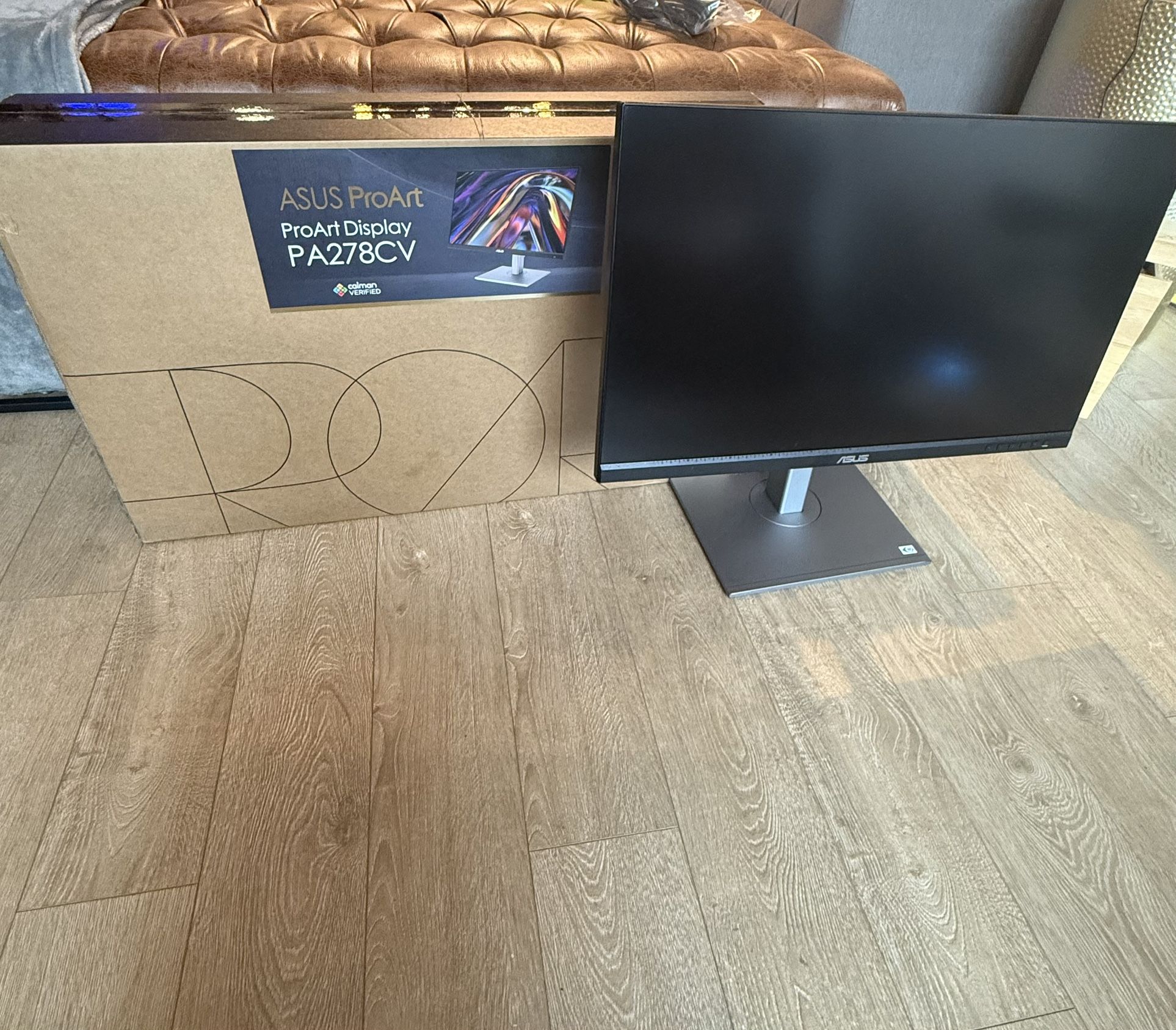 TWO - ASUS 27” Monitors 