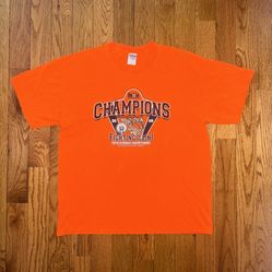 Illinois Fighting Illini 2005 Big Ten Champions Vintage T-Shirt Size XL
