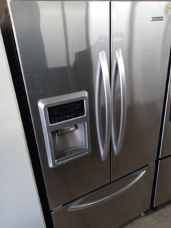 KitchenAid stainless steel french door refrigerator - Free delivery