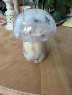 Sand + Fog Mushroom Candle - Gardenia, 12 oz