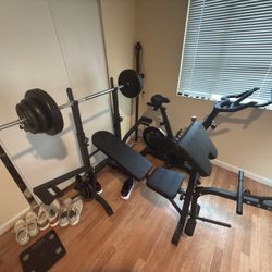 Bench Press / Lat Pulldown (weights not Included)