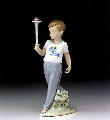 LLADRO 'Courage' Special Olympics Figurine 1993