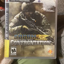 Socom US Navy Seals Confrontation PS3 Games