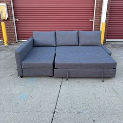 IKEA Sectional Sleeper with Storage. Delivery Available. 