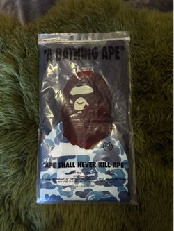 BAPE Shirt Blue Camo Ape