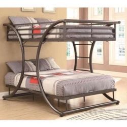 Brand New Sturdy Full/Full Bunk Bed