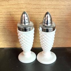 Westmoreland Hobnail Milk Glass S & P Shakers