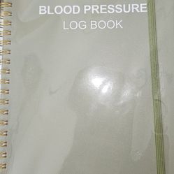 Blood Pressure Log Book