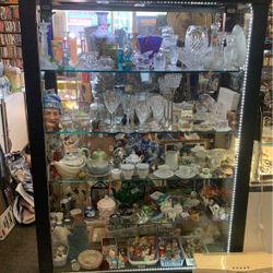 Large Lot Of Different Antique Cups, Plates, Bowls
