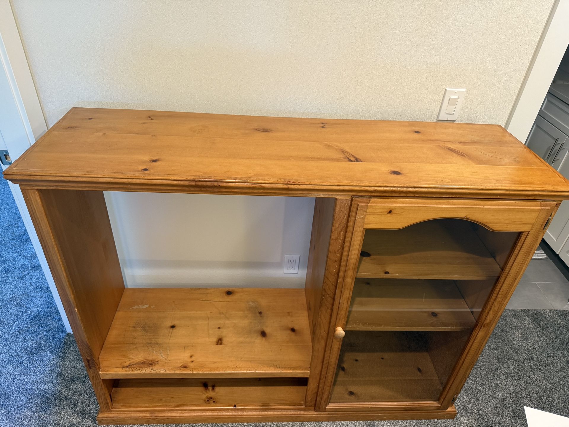 Book Shelf/Receiver, Record Shelving Unit