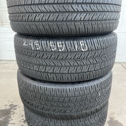 4 LLANTAS GOOD⚡️YEAR EAGLE R.S.A.  245/55/18