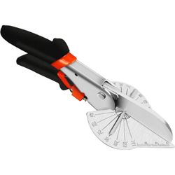 Adjustable Miter Shears 45-135° for Trim, Molding, PVC