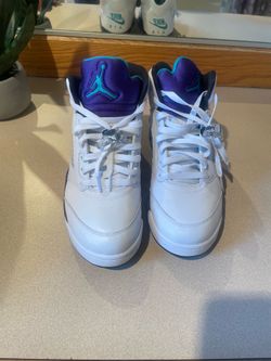 Awesome Jordan 5 Grapes Shoes Size 9.5 In Men's
