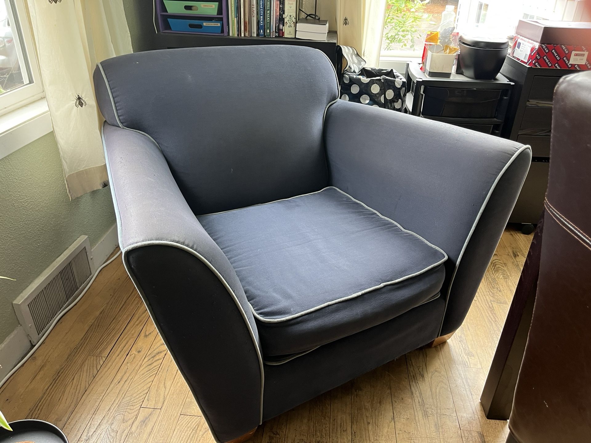 Vintage Dania Oversized Chair