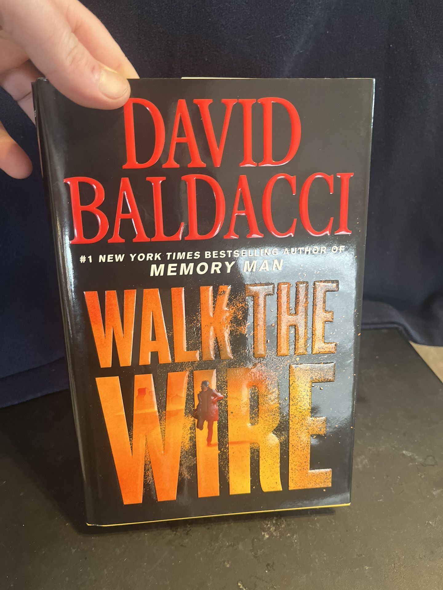 Walk The Wire, From The Memory Man Series, By David Baldacci (hardcover)