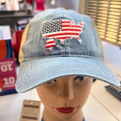 Flag Cap American Flag Cap July 4th