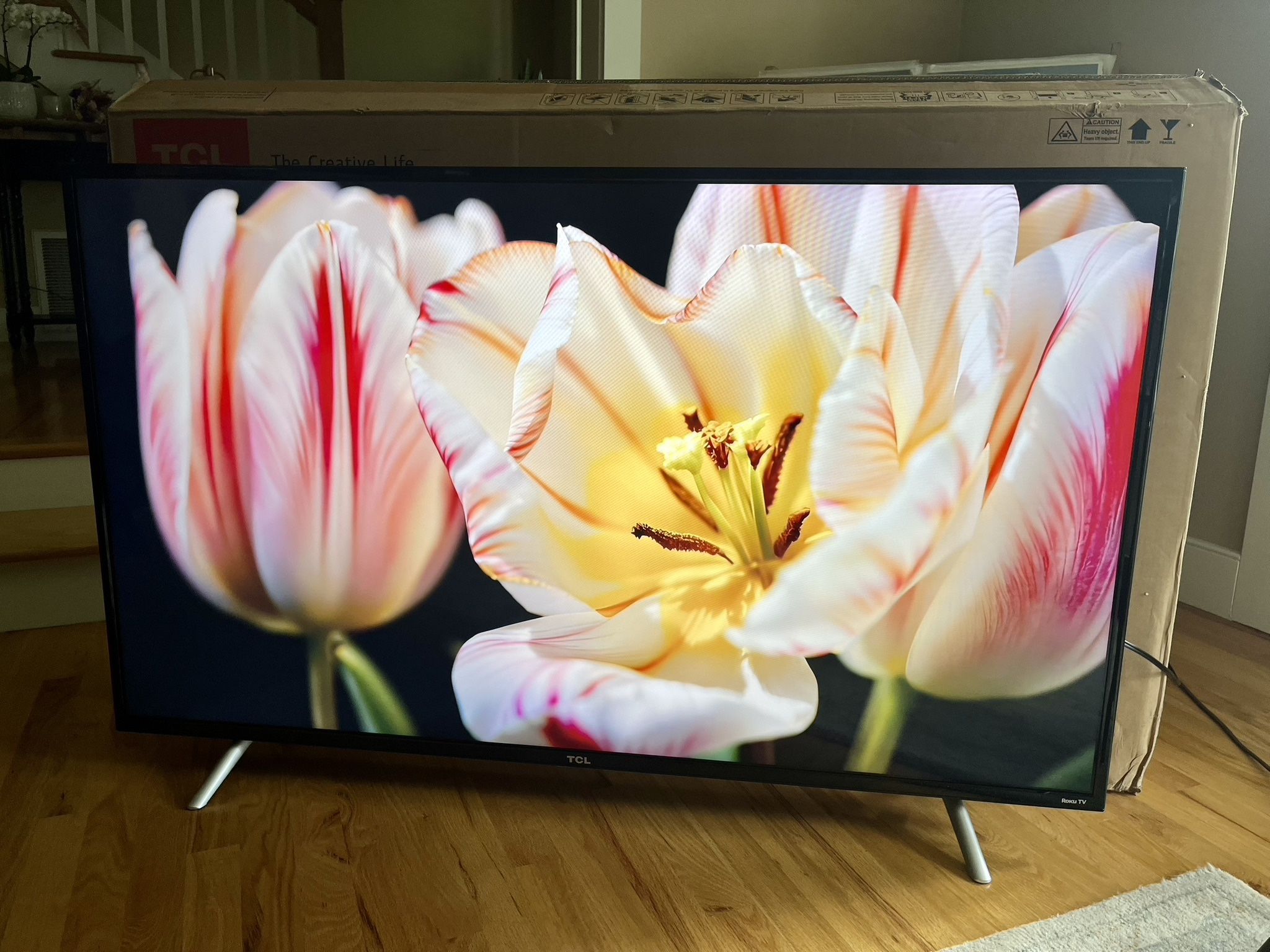 TCL 55" 4K UHD HDR Roku Smart TV