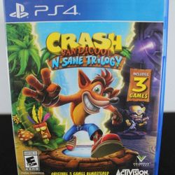 NEW SONY PLAYSTATION 4 5 PS4 PS5 CRASH BANDICOOT N-SANE TRILOGY