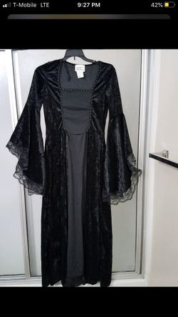 Gothic Black Dress Costume