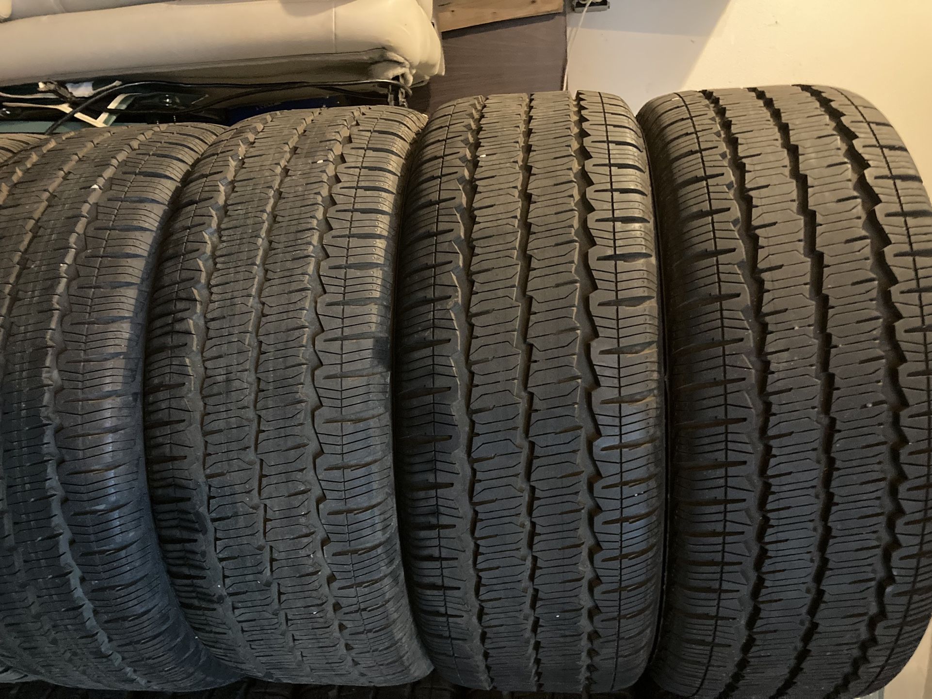 NEW (4) 235 55 17 Continental Highest Quality Takeoffs From A NEW Mercedes