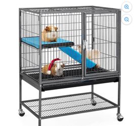 Rolling Metal Animal Cage / small animal cage