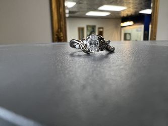 14K 0.50 Carat Oval Diamond Ring