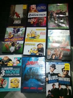 New Sealed DVDs