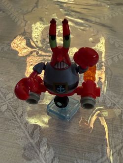 LEGO SpongeBob Mr Krabs bob023 Minifigure Red Crab Anchor Shirt