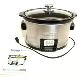 Cuisinart 3.5qt Slow Cooker With Ceramic Pot