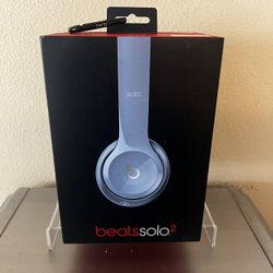 Dre Beats Solo 2 - Powder Blue Color Headphones