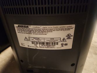Bose Cinemate Speaker System 