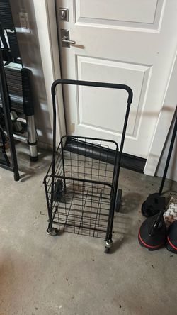 Folding cart.