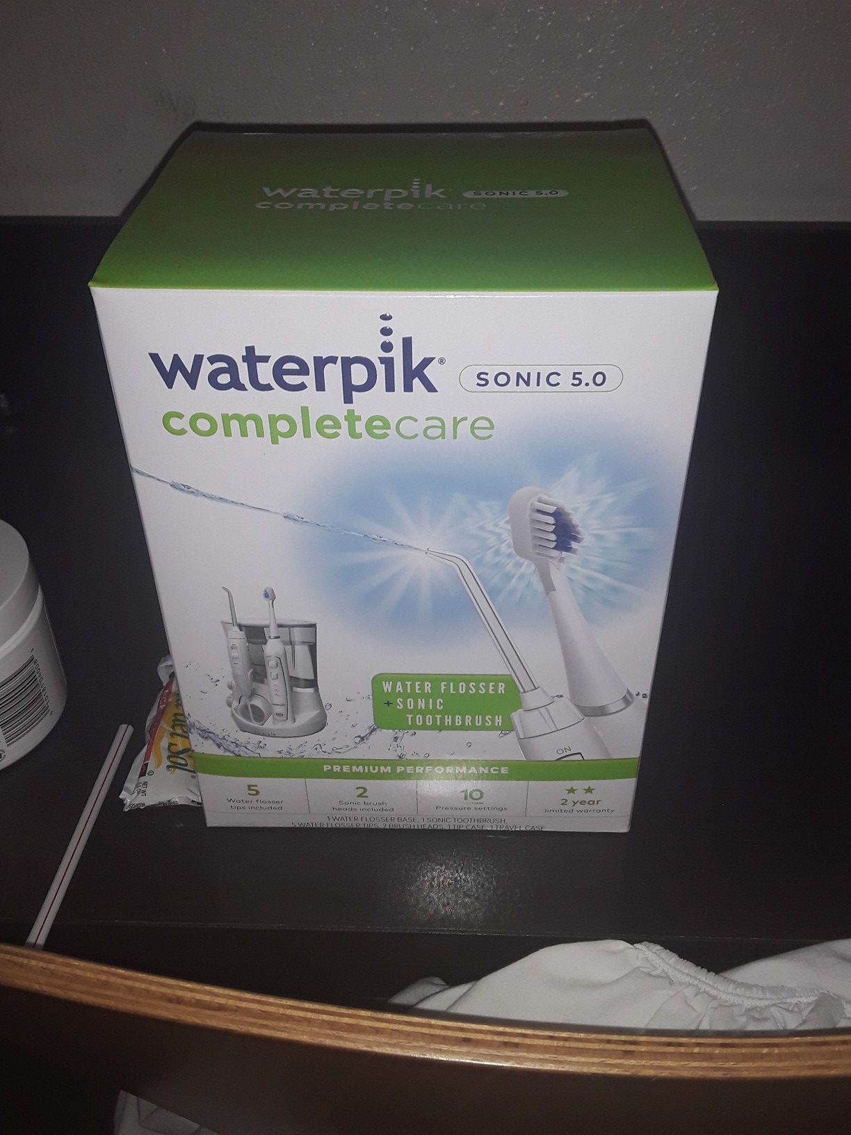 Waterpik flossed and sonic toothbrush